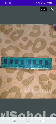 Ram 2 gb DDR 3 1333 mhz